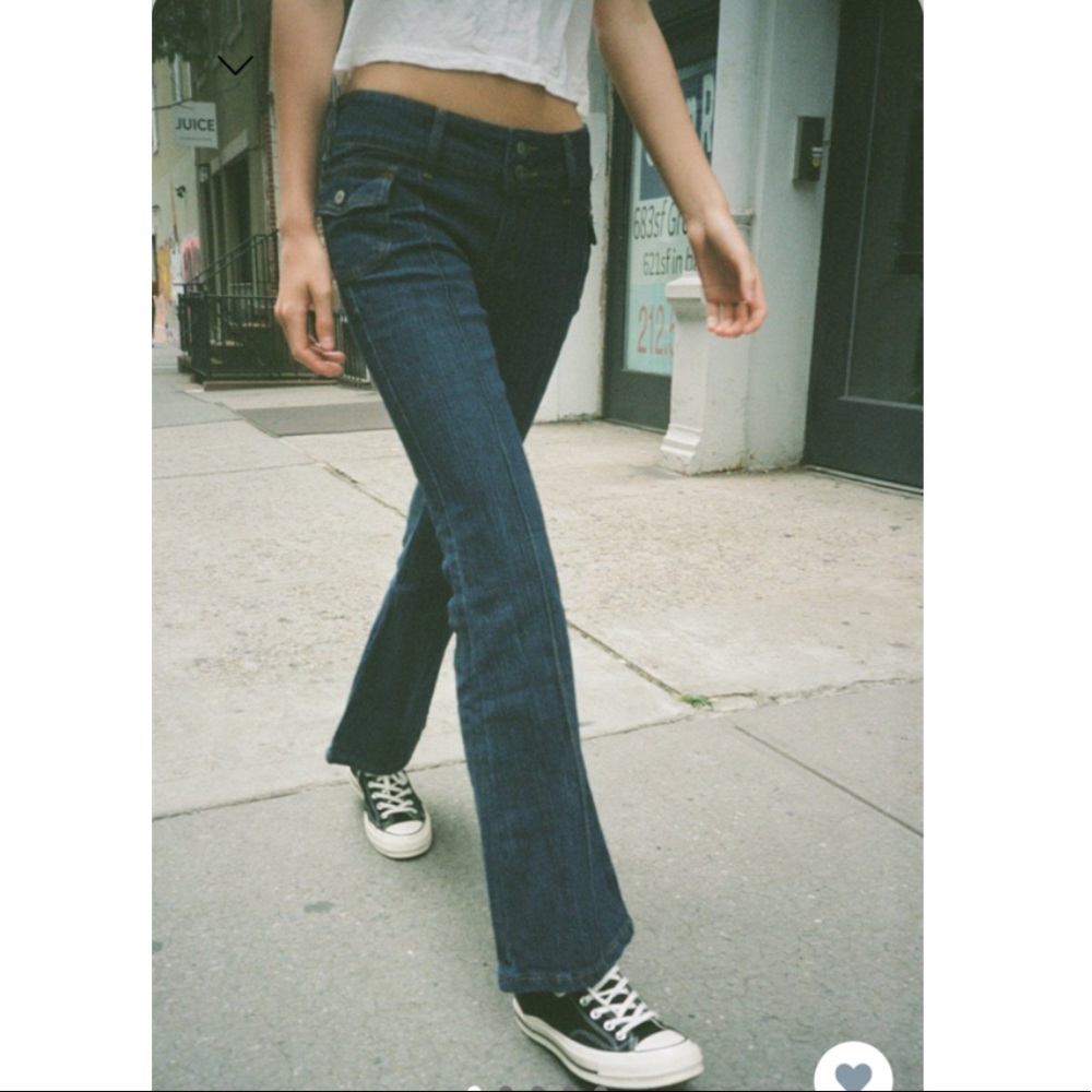 Brandy Melville Agatha denim jeans.